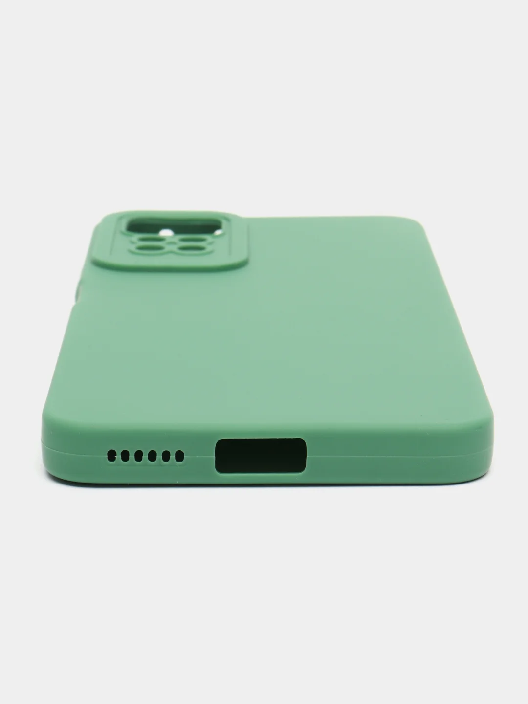 Зеленый чехол для Xiaomi Redmi Note 12 Pro 4G / Note 11 Pro (Редми Нот 12, 11, Про), с защитой