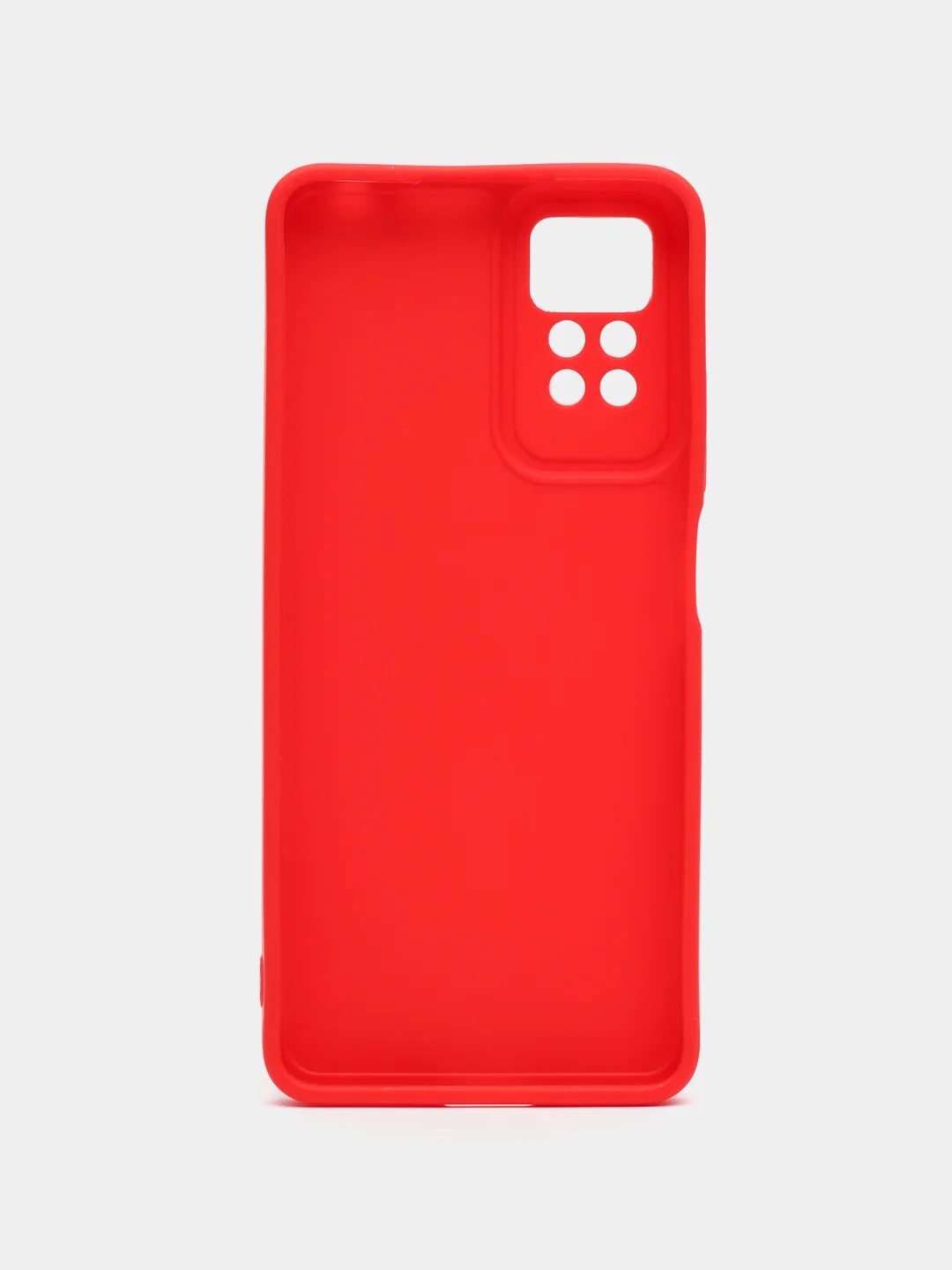 Красный чехол для Xiaomi Redmi Note 12 Pro 4G / Note 11 Pro (Редми Нот 12, 11, Про), с защитой