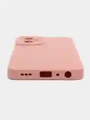 Пудровый чехол для Realme 9i 4G, Реалми 9ай 4 джи противоударный, с защитой камеры