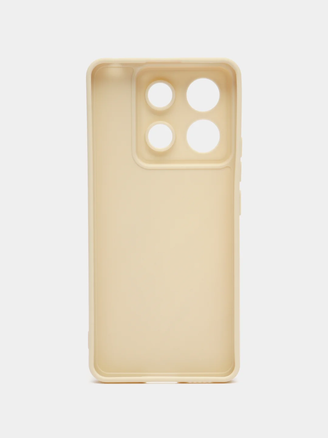 Молочный чехол для Xiaomi Redmi Note 13 Pro 5G / Poco X6 (Редми Нот 13 Про 5G /Поко Х6), с защитой