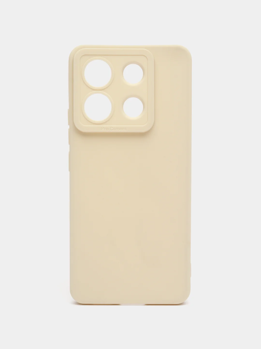 Молочный чехол для Xiaomi Redmi Note 13 Pro 5G / Poco X6 (Редми Нот 13 Про 5G /Поко Х6), с защитой
