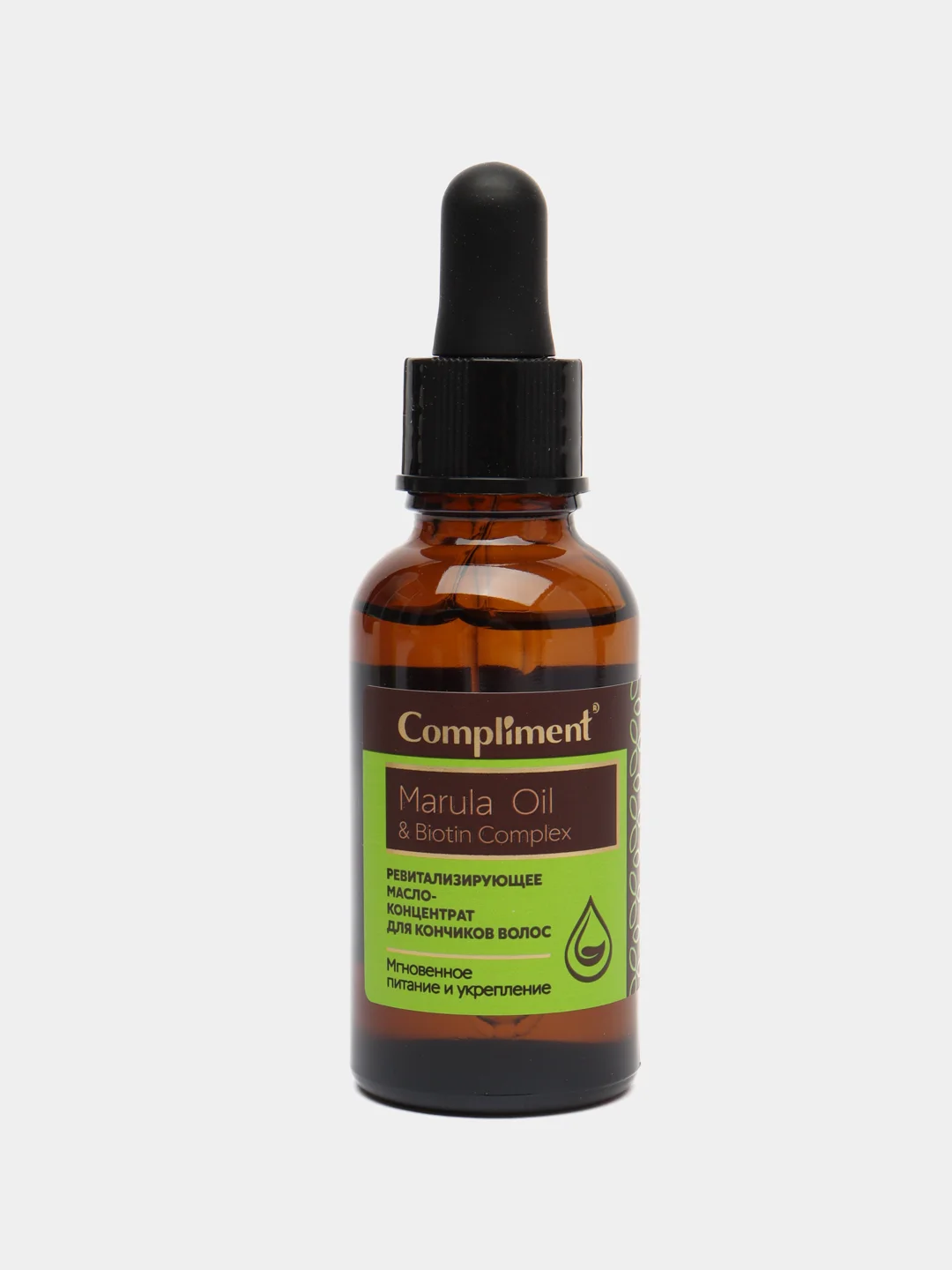 Compliment Ревитализирующее масло-концентрат для кончиков волос Marula Oil 25 мл