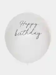 Воздушные шары латексные на день рождения  "Happy birthday" С днем рождения!