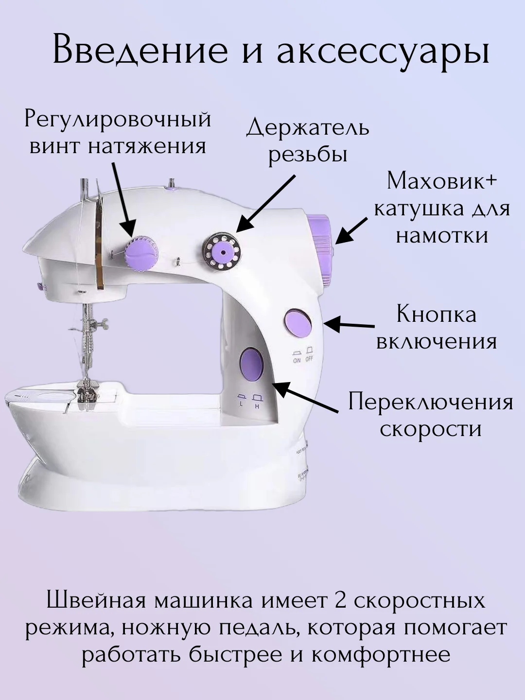 Швейная машинка мини