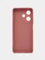 Пудровый чехол для Infinix Hot 30 4G (Инфиникс хот 30  4 Джи), с защитой камеры