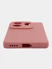 Пудровый чехол для Infinix Zero 30 4G (Инфиникс Зеро 30), с защитой камеры