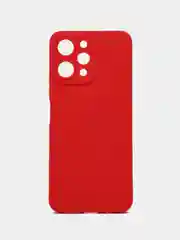 Красный чехол для Xiaomi Redmi 12 4G, Сяоми Редми 12 4G, противоударный, с защитой камеры