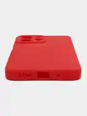 Красный чехол для Xiaomi Redmi 12 4G, Сяоми Редми 12 4G, противоударный, с защитой камеры