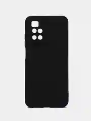 Черный чехол для Xiaomi Redmi 10 2022 4G (Сяоми Редми 10 4G), противоударный, с защитой камеры