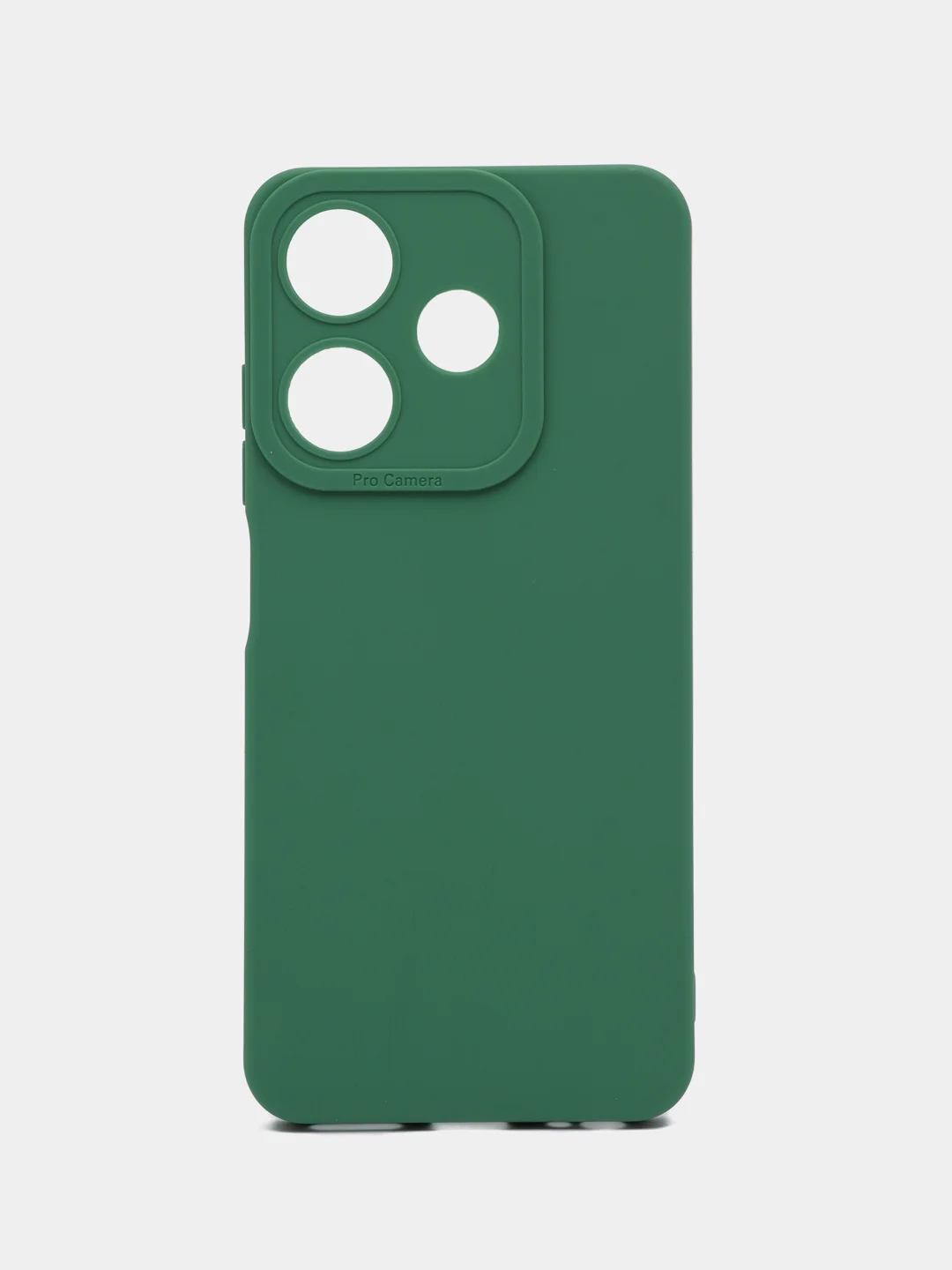 Зеленый чехол для Tecno Spark 10 / Spark 10C (Техно Спарк 10 / 10С), с защитой камеры
