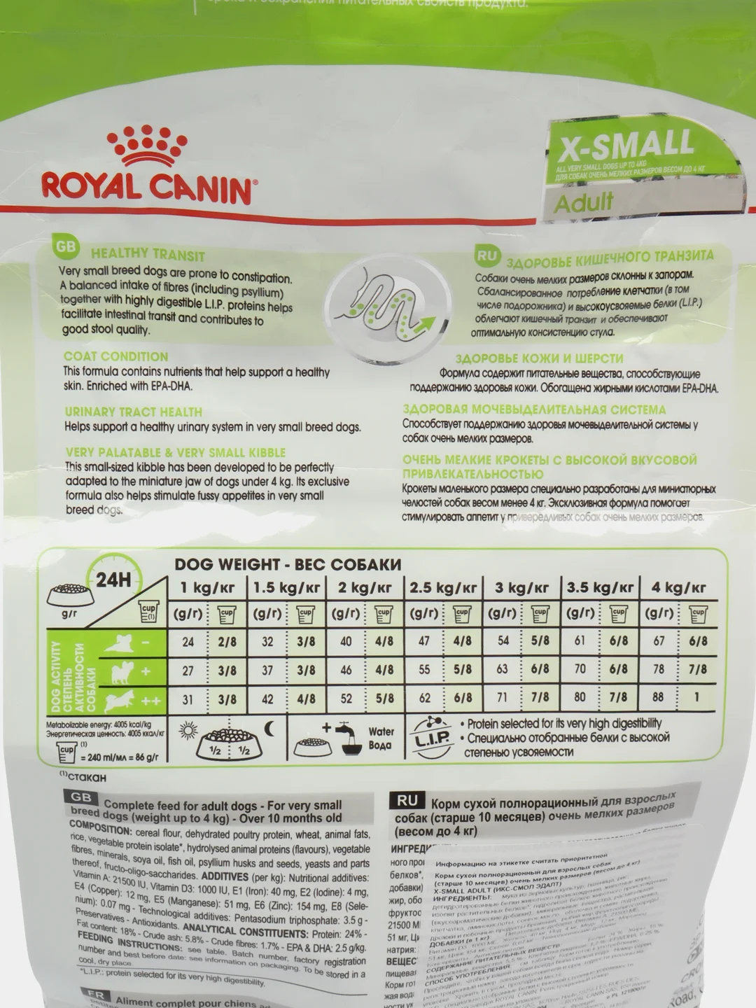 Сухой корм Royal Canin для собак миниатюрных пород  в возрасте от 10 мес. 500гр