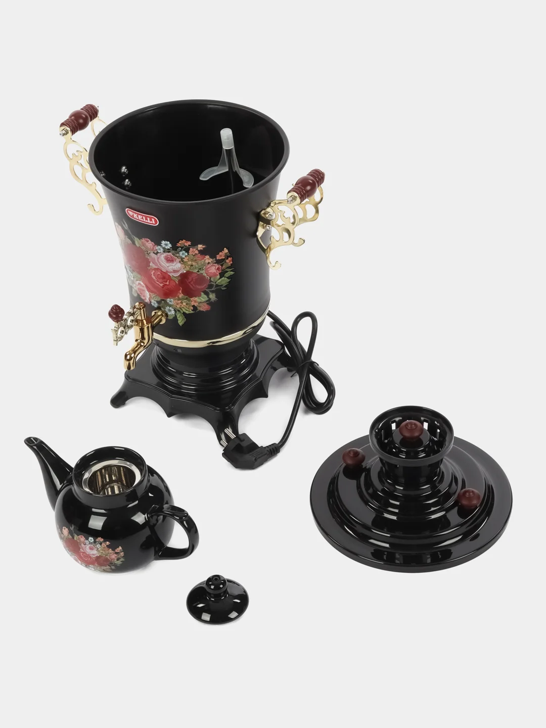 Электрический самовар-термопот KELLI KL-1346, 4 л