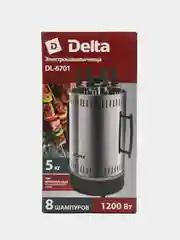 Шашлычница электрическая DELTA DL-6701, 8 шампуров,1200 Вт