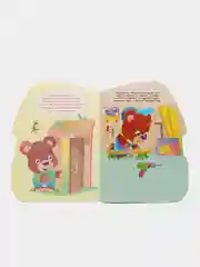 Домик медвежонка. Первые наклейки для малышей