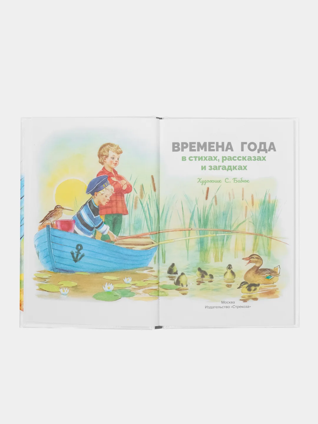 Времена года в стихах, рассказах и загадках. Библиотека школьника
