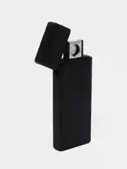Черный зажигалка электронная, USB, импульсная