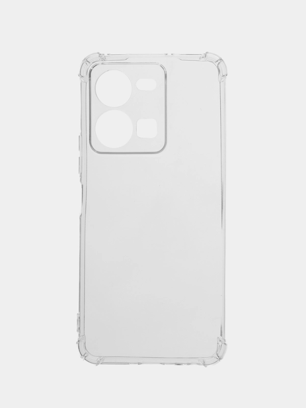 Чехол Vivo Y35 прозрачный силиконовый с усиленными углами