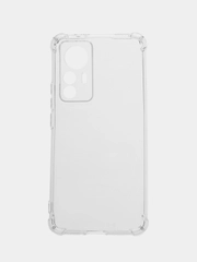 Чехол Xiaomi 12T PRO прозрачный силиконовый с усиленными углами