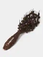 Био-расческа для волос Solomeya из кокосового волокна/ Bio Nest Brush Coconut Husk, 1 шт