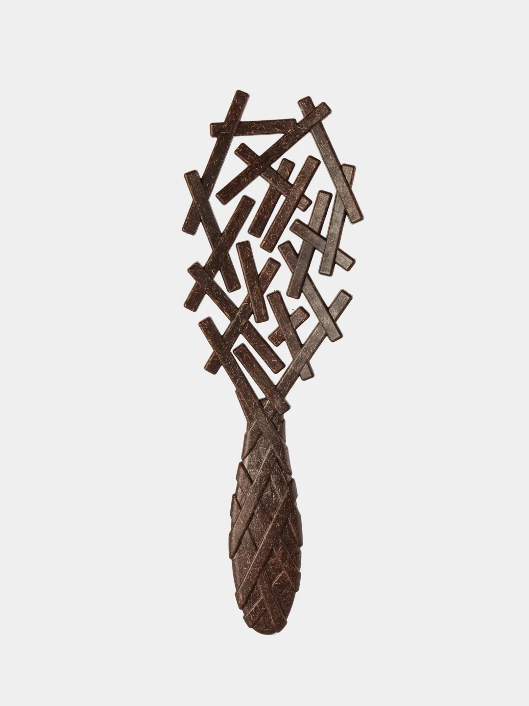 Био-расческа для волос Solomeya из кокосового волокна/ Bio Nest Brush Coconut Husk, 1 шт