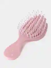 Расческа Solomeya для сухих и влажных волос мини Розовый  Осьминог