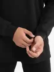 Черный термобелье мужское зимнее комплект