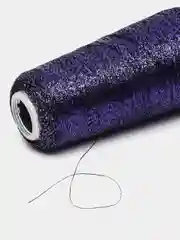 Темно-синий пряжа люрекс Siyve  50г 1800 м