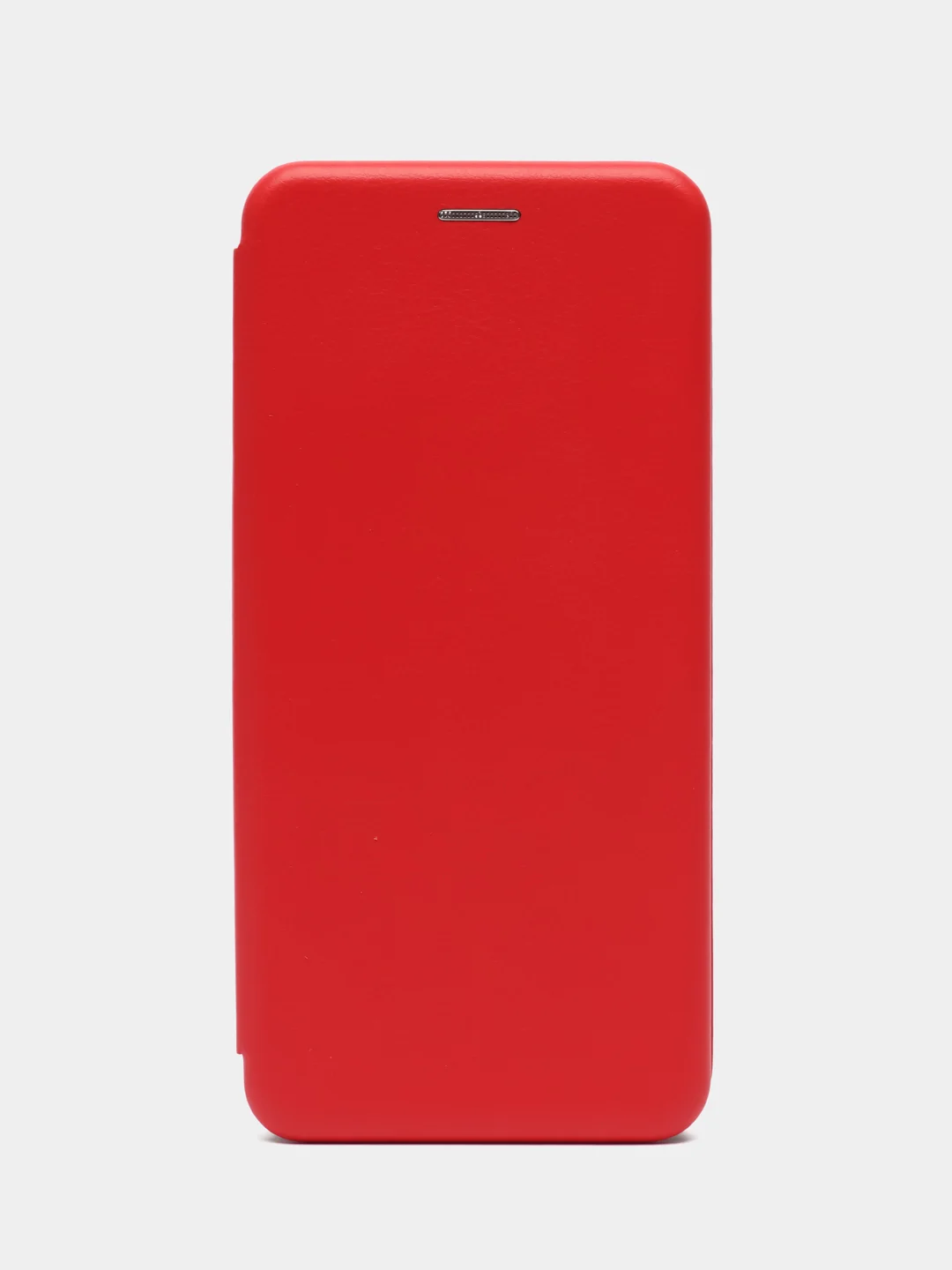 Алый чехол-книга Infinix 12Vip с кармашком для карт и подставкой