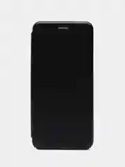 Черный чехол-книга Infinix 12Vip с кармашком для карт и подставкой