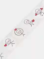 Белый наклейки новогодние, поощрительные, детские, для творчества в рулоне,стикеры 500 шт