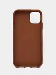 Коричневый чехол Guess PU leather iPhone 11 из экокожи коричневый