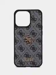 Чехол Guess PU leather iPhone 13 Pro из экокожи, синий