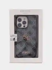 Чехол Guess PU leather iPhone 13 Pro из экокожи, синий