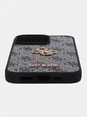 Чехол Guess PU leather iPhone 13 Pro из экокожи, синий