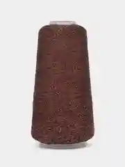 Коричневый пряжа люрекс Siyve  50г 1800 м