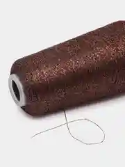 Коричневый пряжа люрекс Siyve  50г 1800 м