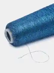 Синий пряжа люрекс Siyve  50г 1800 м
