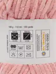 Пряжа плюшевая Wolans Bunny Shine Mix №32