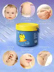 Желтый ватные палочки для новорожденных детские