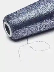 Синий меланж пряжа люрекс Siyve  50г 1800 м