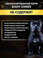 Корм сухой для собак крупных пород с индейкой, 10 кг+ 2 кг в подарок