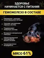 Корм сухой для собак крупных пород с индейкой, 10 кг+ 2 кг в подарок