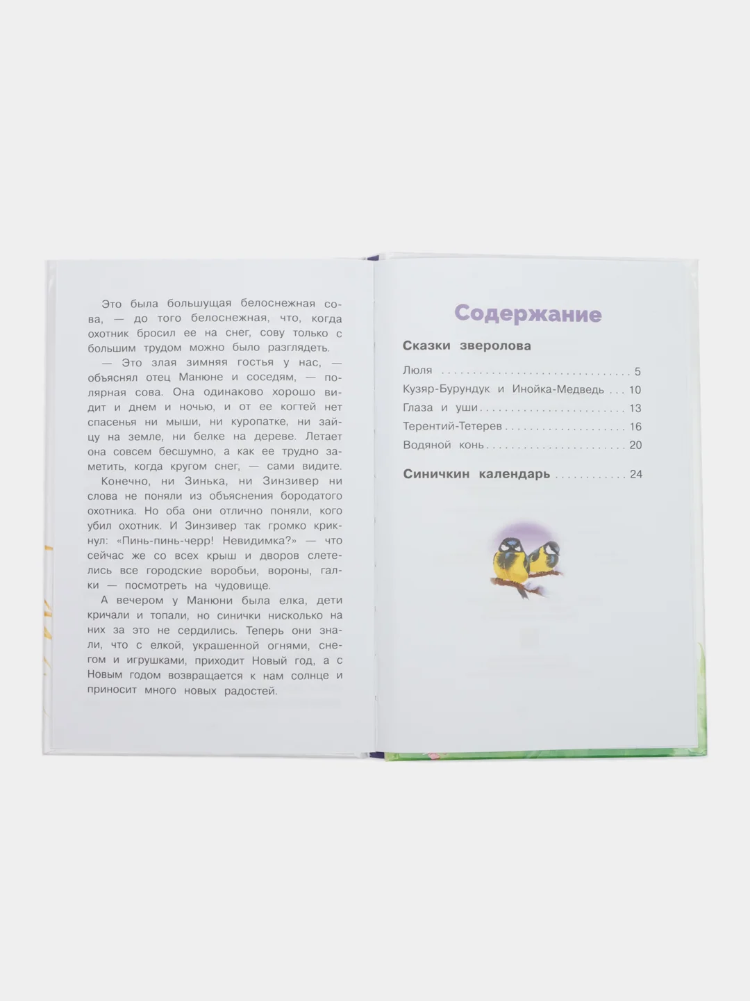 Синичкин календарь В. Бианки. Библиотека школьника