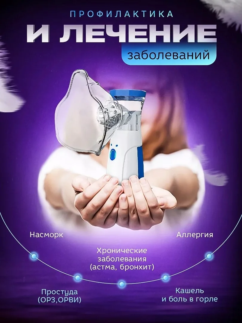 Портативный ингалятор, небулайзер