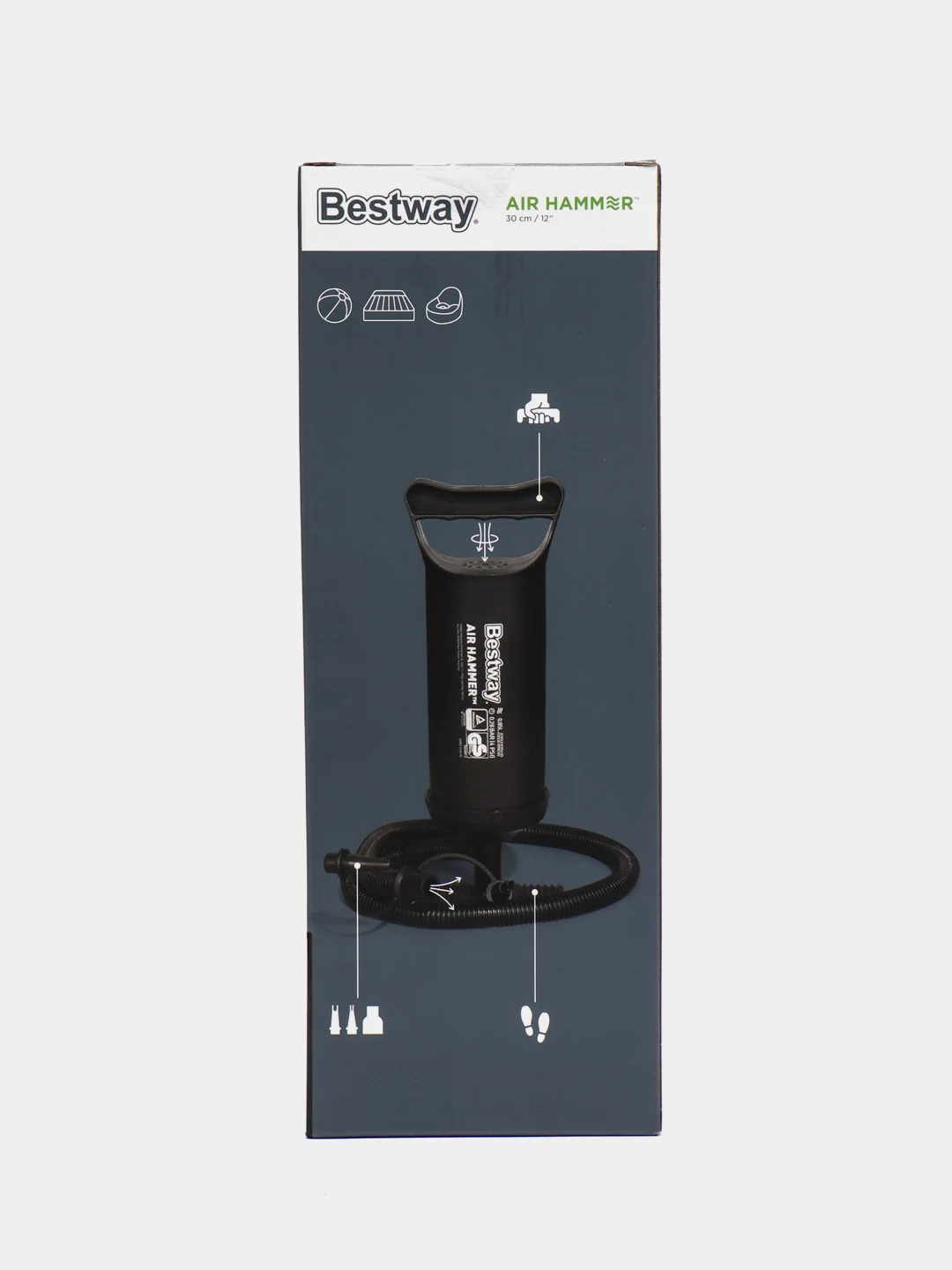 Ручной насос для матраса Bestway Air Hammer