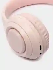 Розовый беспроводные наушники DR58, bluetooth, TWS