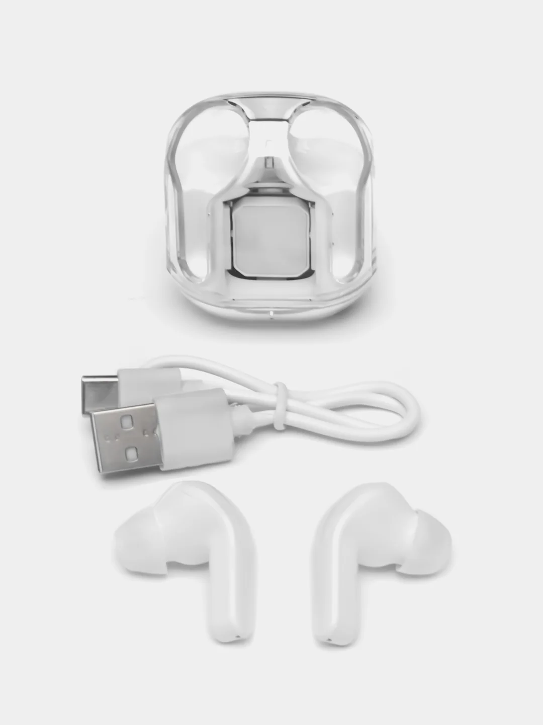 Белый беспроводные наушники IR31, bluetooth, TWS