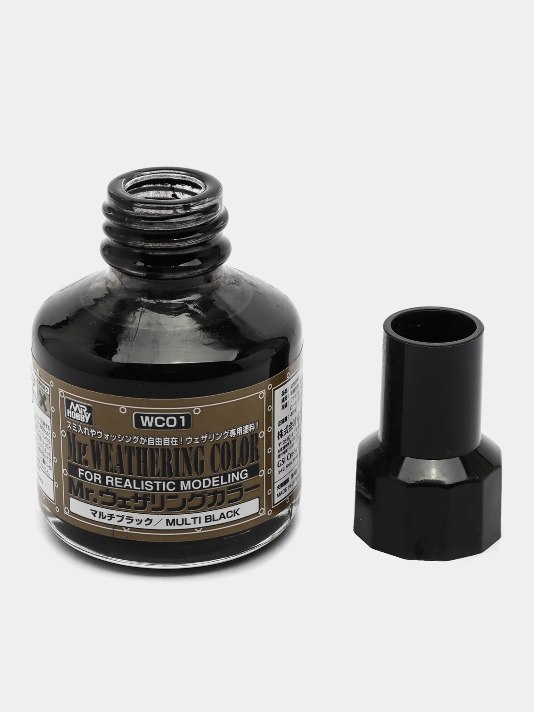 WC01 Смывка 40мл MR.WEATHERING COLOR WC01 MULTI BLACK