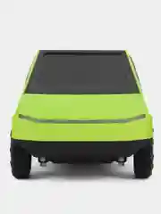 Салатовый радиоуправляемая машинка Cybertruck Tesla, на пульте управления 1:18 (кибертрак, тесла)