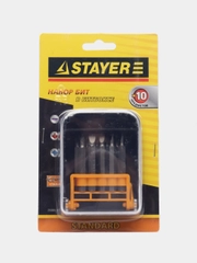 Набор STAYER Биты "STANDARD" в боксе Сr-V 50мм 10 предметов 26085-H10